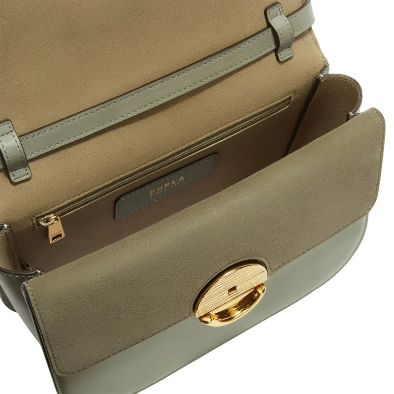 Furla Green Sfera Round Crossbody S for Women | Best Price UAE